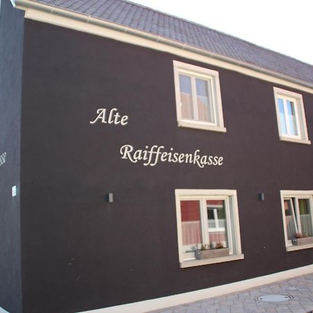 Apartment Alte Raiffeisenkasse Rothenburg Ob Der Tauber Bagian luar foto