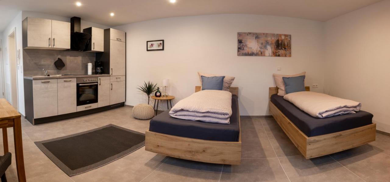 Apartment Alte Raiffeisenkasse Rothenburg Ob Der Tauber Bagian luar foto