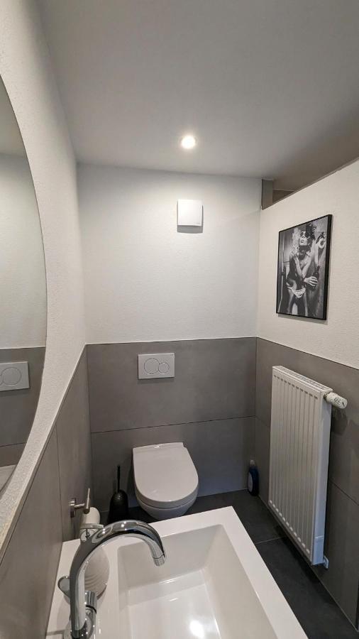 Apartment Alte Raiffeisenkasse Rothenburg Ob Der Tauber Bagian luar foto
