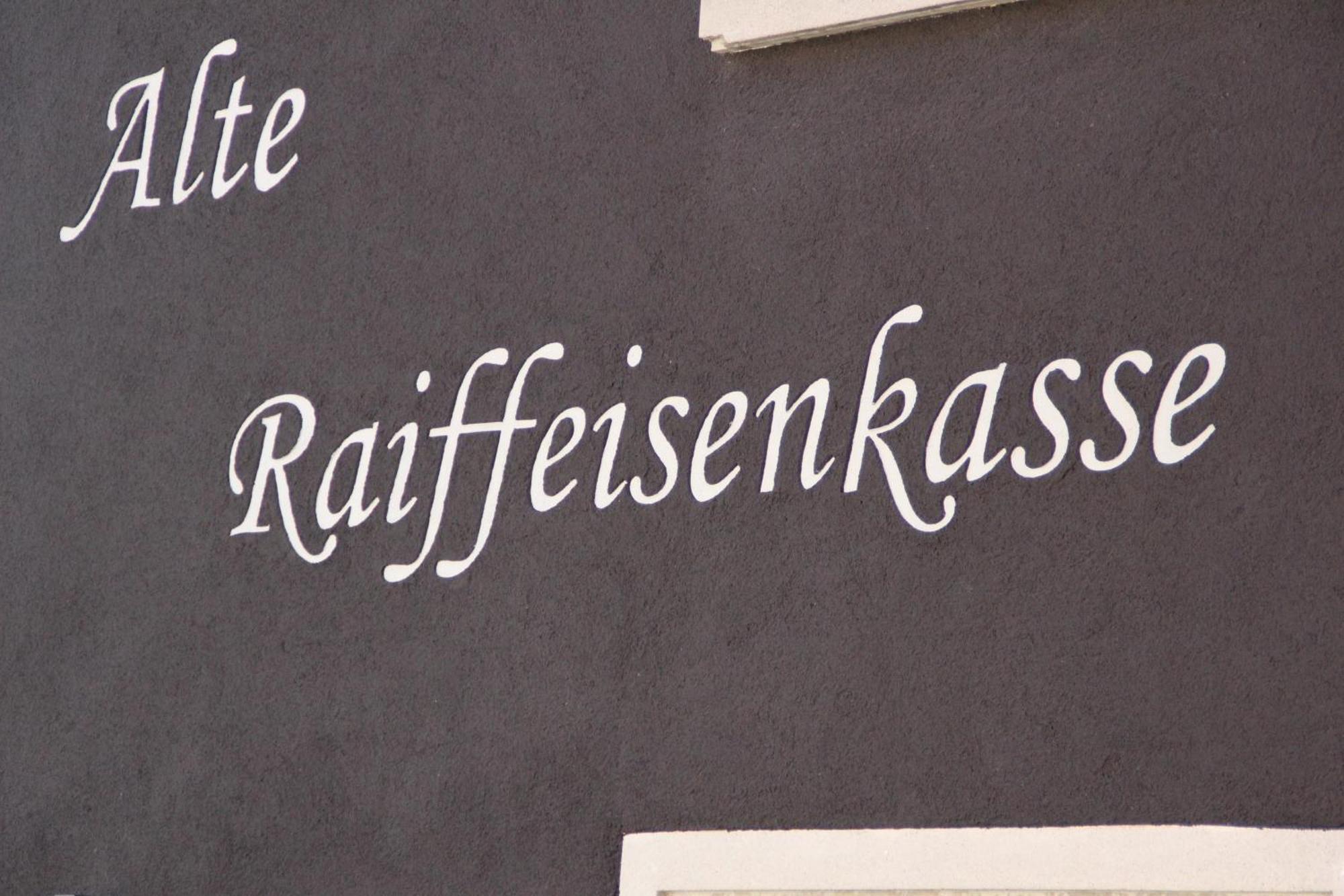 Apartment Alte Raiffeisenkasse Rothenburg Ob Der Tauber Bagian luar foto